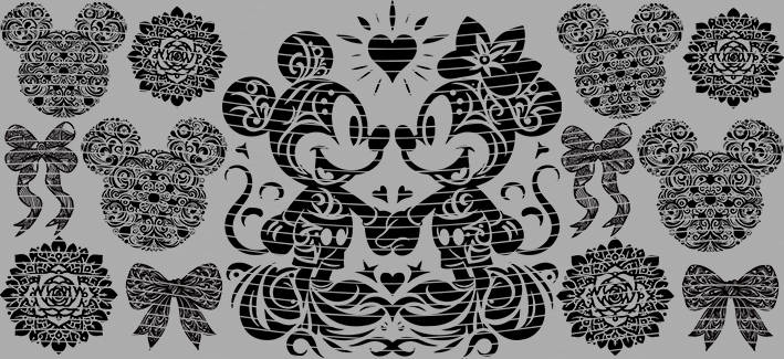 16oz black white-BW-30